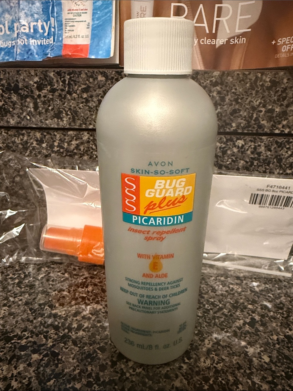 Avon Skin-So-Soft Bug Guard Plus Picaridin Insect Repellent Spray   Family size